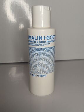 Sealed 4 Oz - 118 Ml Malin + Goetz VItamin E Face Moisturizer